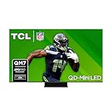 TCL 65-Inch QM7 QLED 4K Smart QD-Mini LED TV with Google TV (65QM751G, 2024...