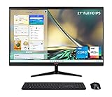 Acer Aspire C27-1700-UA91 AIO Desktop | 27' Full HD IPS Display | 12th Gen...