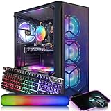 STGAubron Gaming PC Desktop Computer, Intel Core I7 up to 3.9 GHz, Radeon...