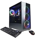 CYBERPOWERPC Gamer Xtreme VR Gaming PC, Intel Core i5-11400F 2.6GHz, 8GB...