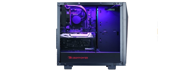 iBUYPOWER 9200 i7-8700K side