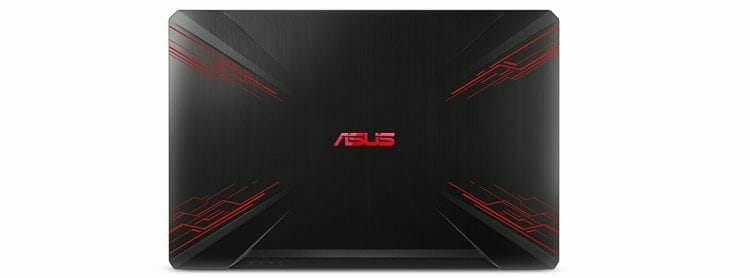 ASUS TUF FX504GE-US52 lid