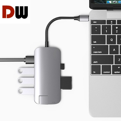 VAVA USB C Hub 8-in-1 Adapter charging