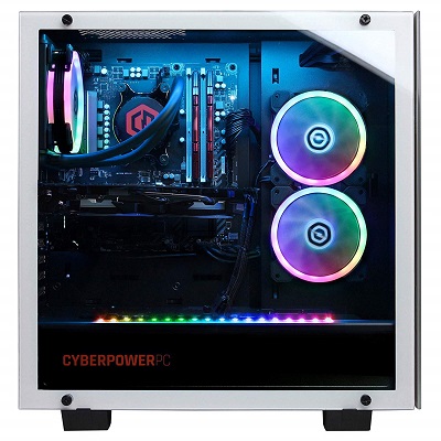 CYBERPOWERPC Gamer Supreme SLC10220CPGV2 transparent side