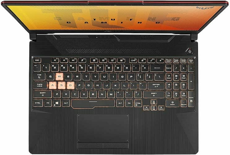 Asus TUF A15 FA506IH-AS53 keyboard