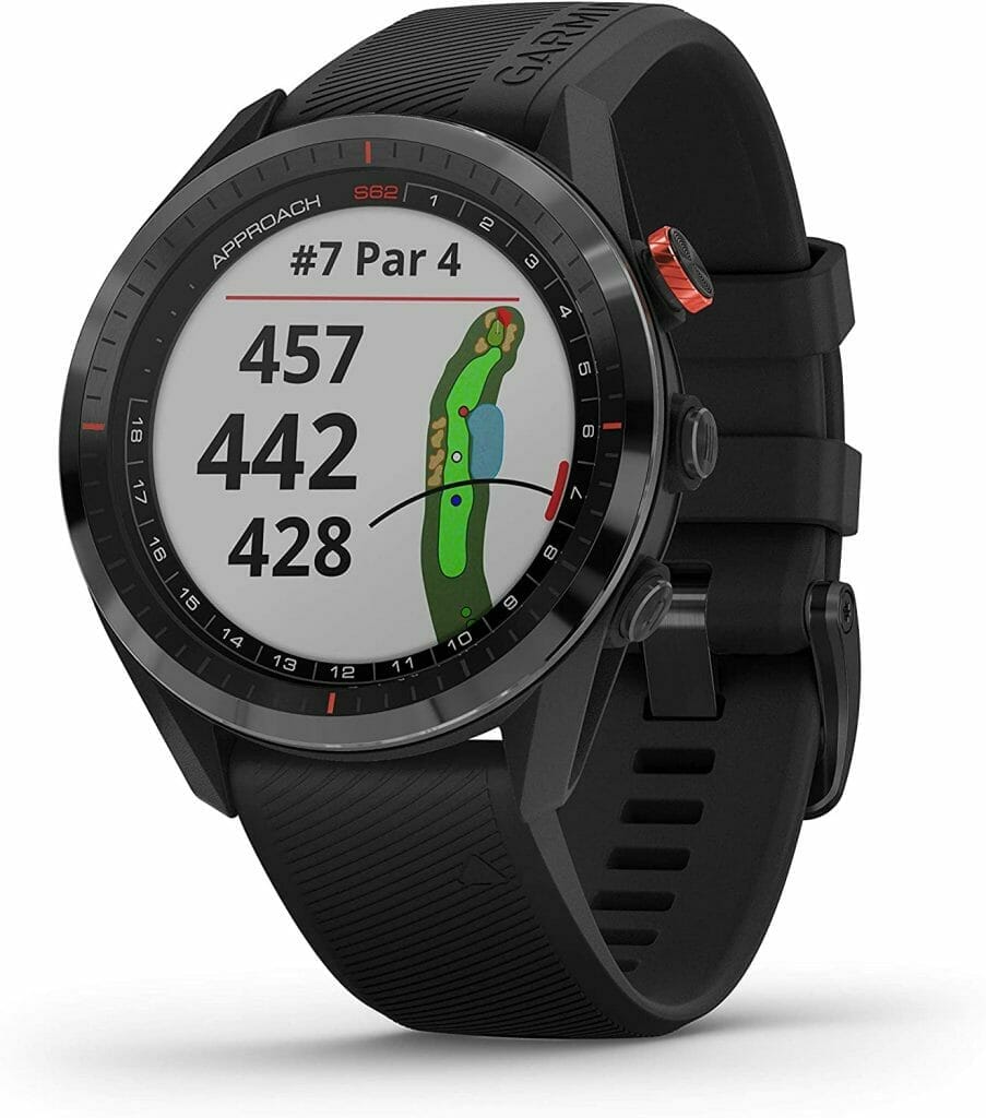 Garmin Approach S62 screen