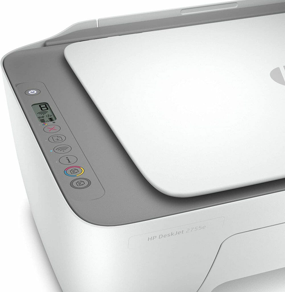 HP DeskJet 2755e screen