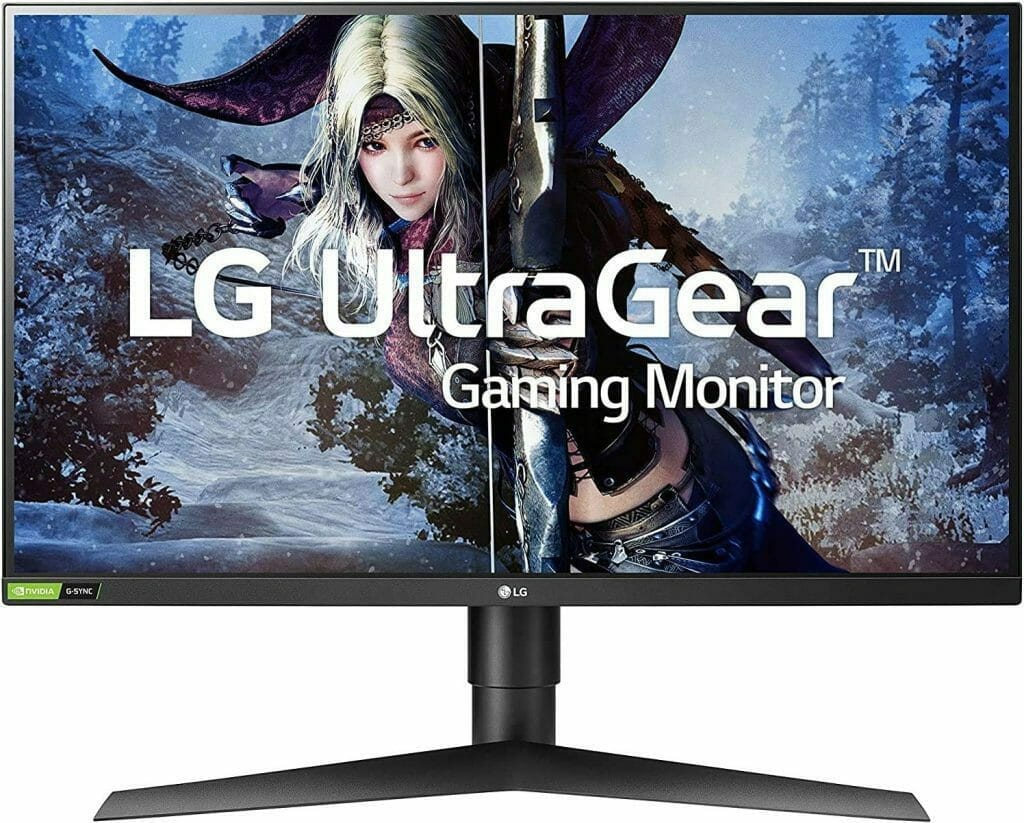 LG 27GL850-B Review screen