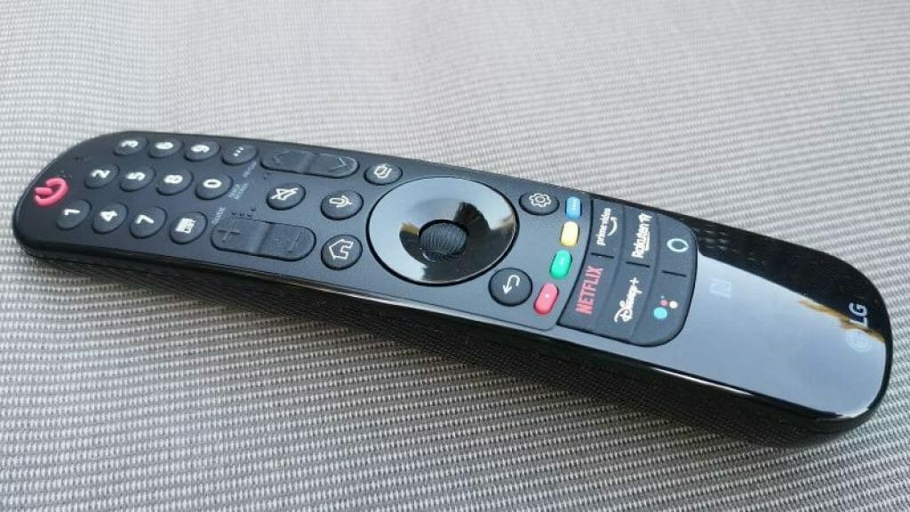 LG OLED C1 (OLED55C1PUB) Review remote