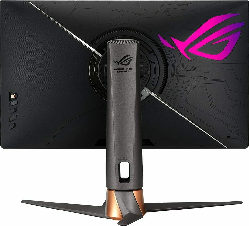 Asus ROG Swift PG279QM Review back