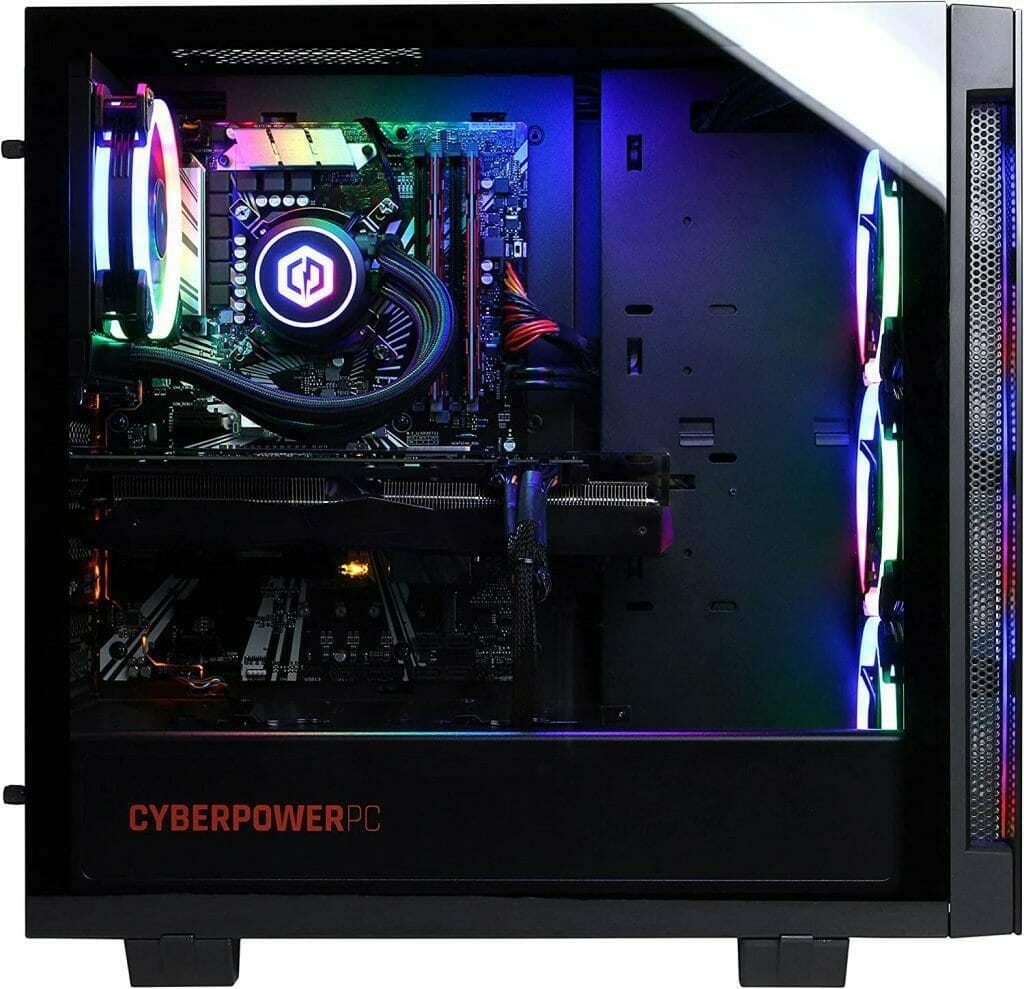 CYBERPOWERPC Gamer Xtreme GXiVR8400A9 side