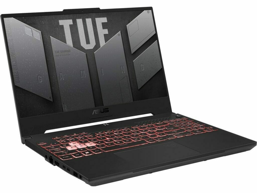 Asus TUF Gaming A15 Review (FA507RM-ES73, 2022) screen