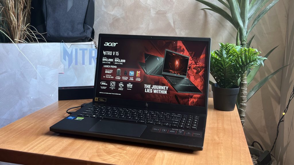 Acer Nitro V ANV15 51 73B9 Review screen 1024x576 1