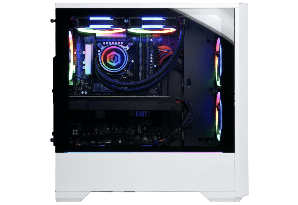 CyberPowerPC Gamer Xtreme VR GXiVR8600A2 Review side