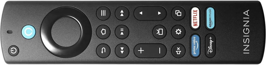 Insignia NS 65F501NA24 Review remote